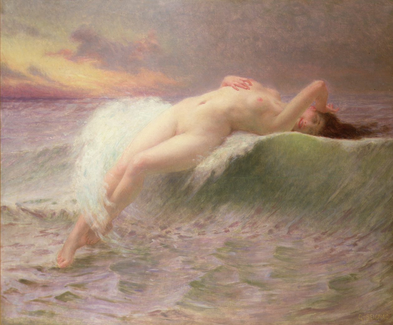 水仙子 作者 纪尧姆·塞格纳克（Guillaume Seignac）