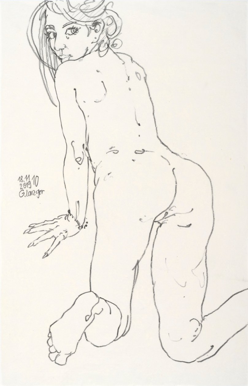 跪姿，精髓 作者 甘特·兰格
