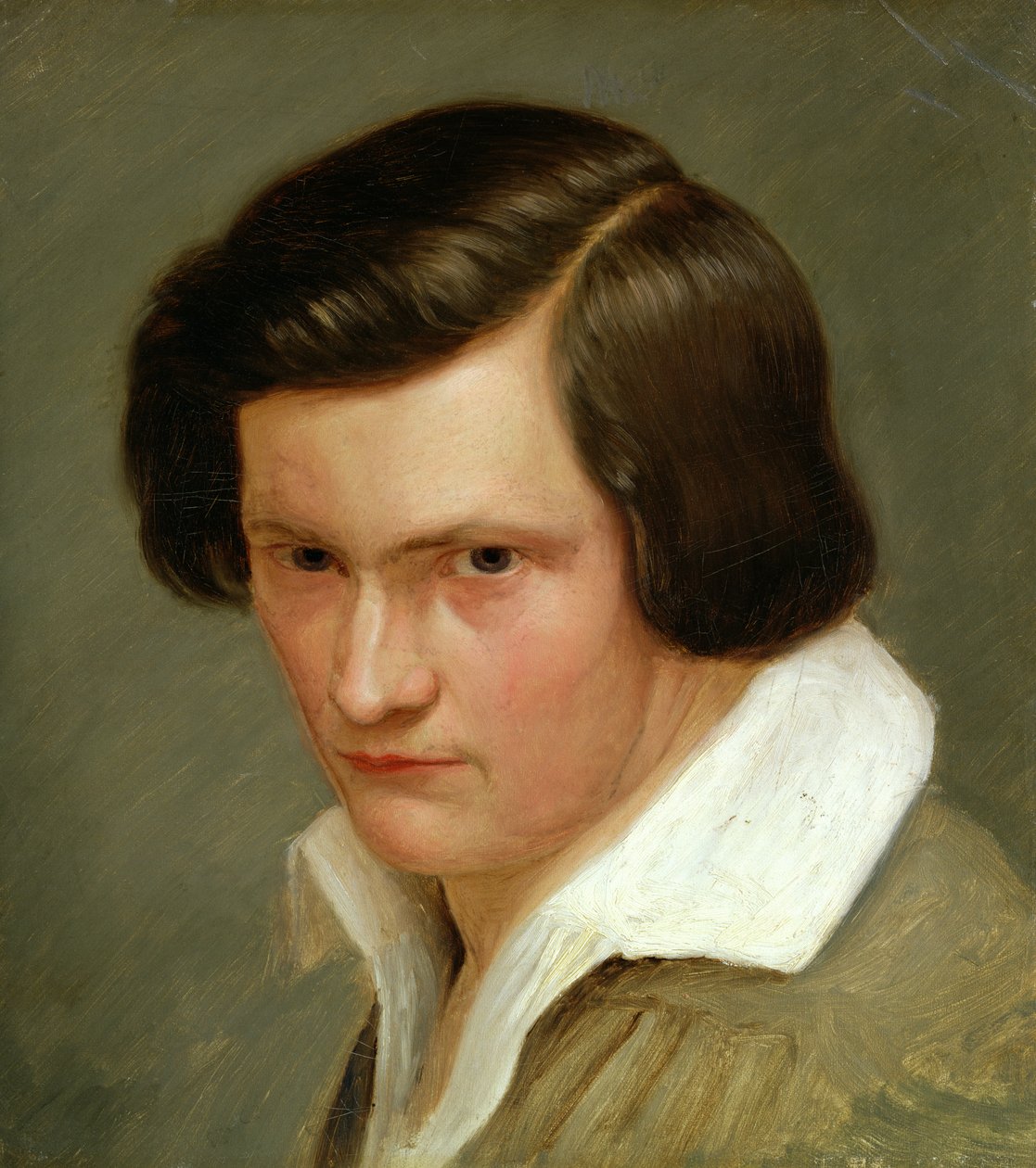 The Painter Otto Speckter（1807-71），第1831页（放在纸板上的油画布） 作者 冈瑟·格斯勒