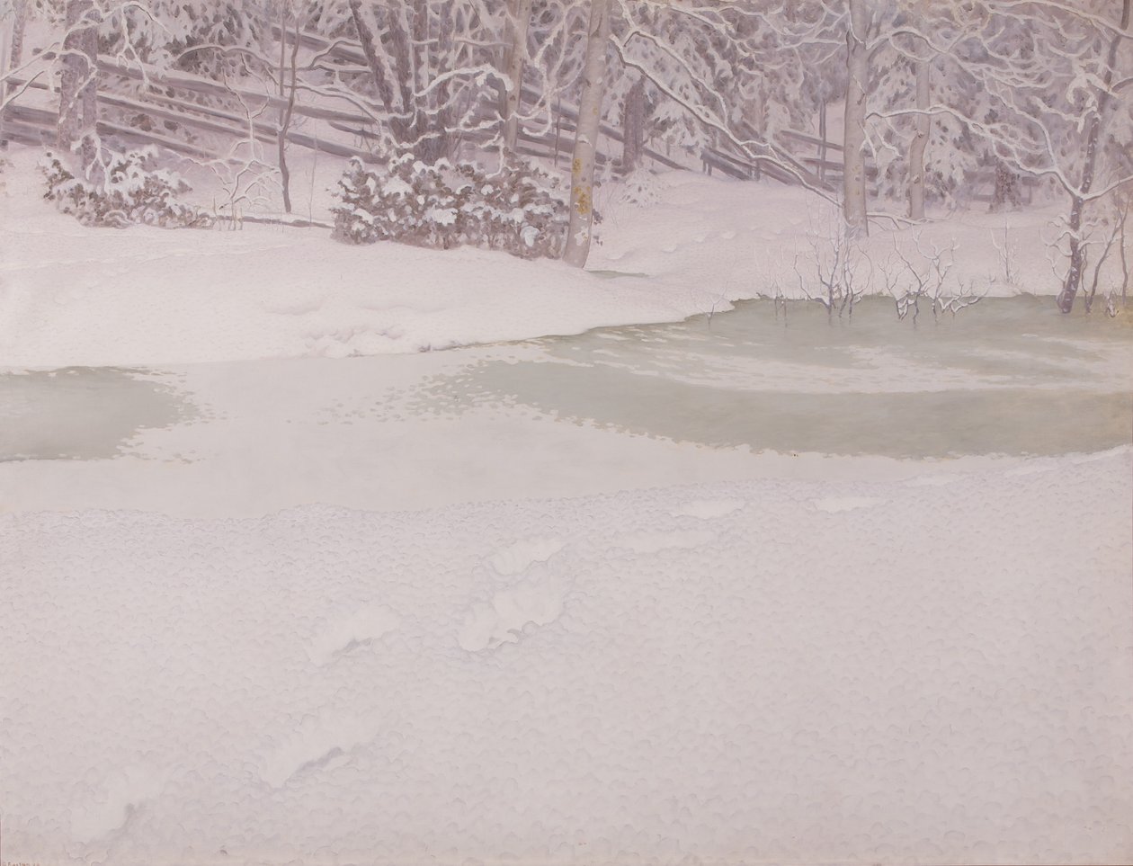 新落的雪 作者 古斯塔夫·费斯塔德