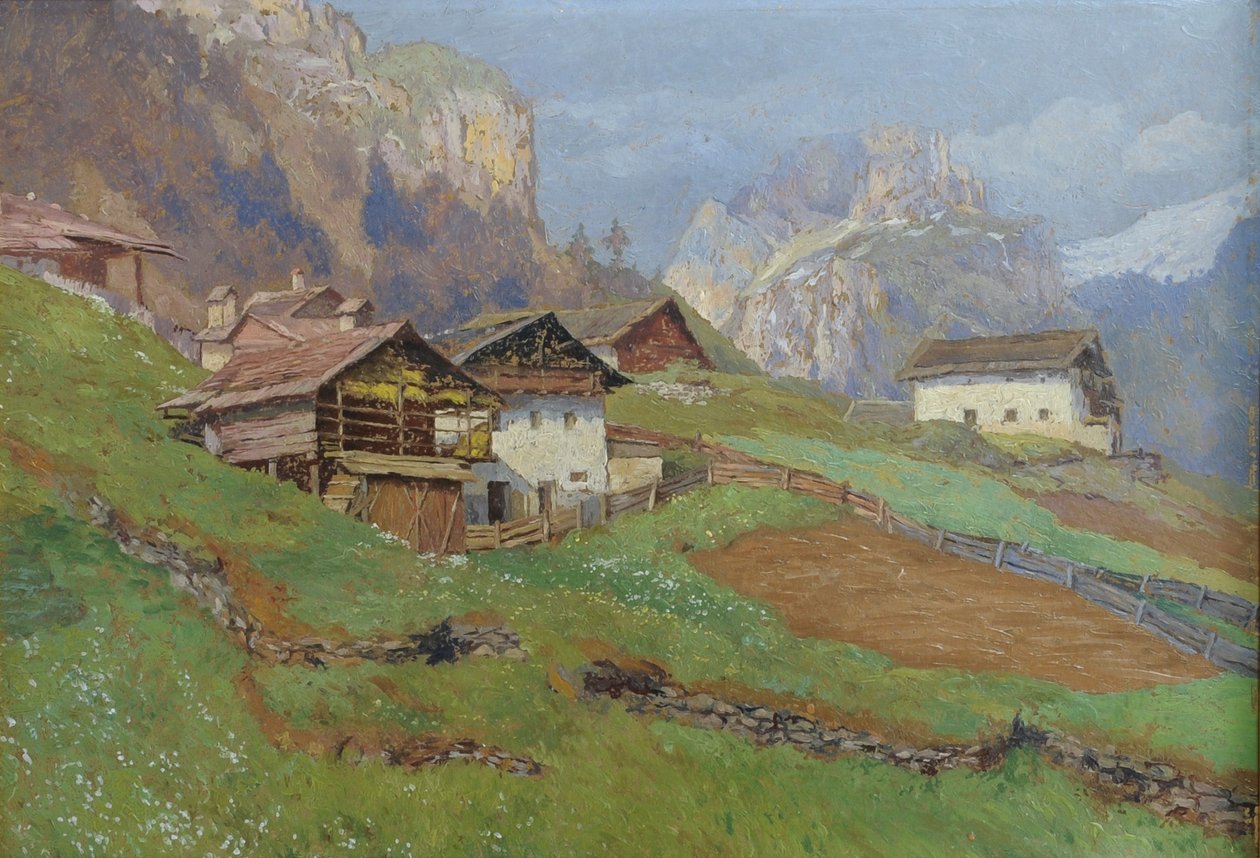 加尔代纳山谷 作者 古斯塔夫·贾恩（Gustav Jahn）