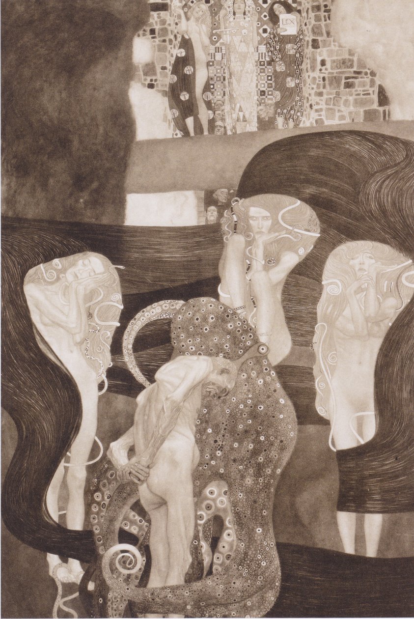 Jurisprudenz 1903-1907 作者 古斯塔夫·克里姆特