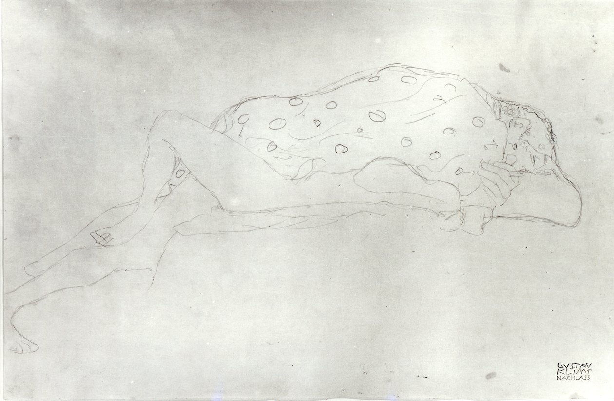 恋人，c.1913 作者 古斯塔夫·克里姆特