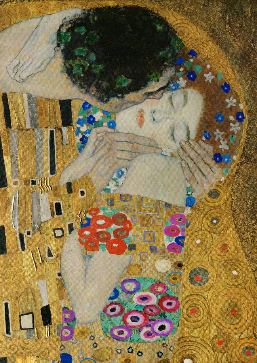 Kissndetail 作者 古斯塔夫·克里姆特