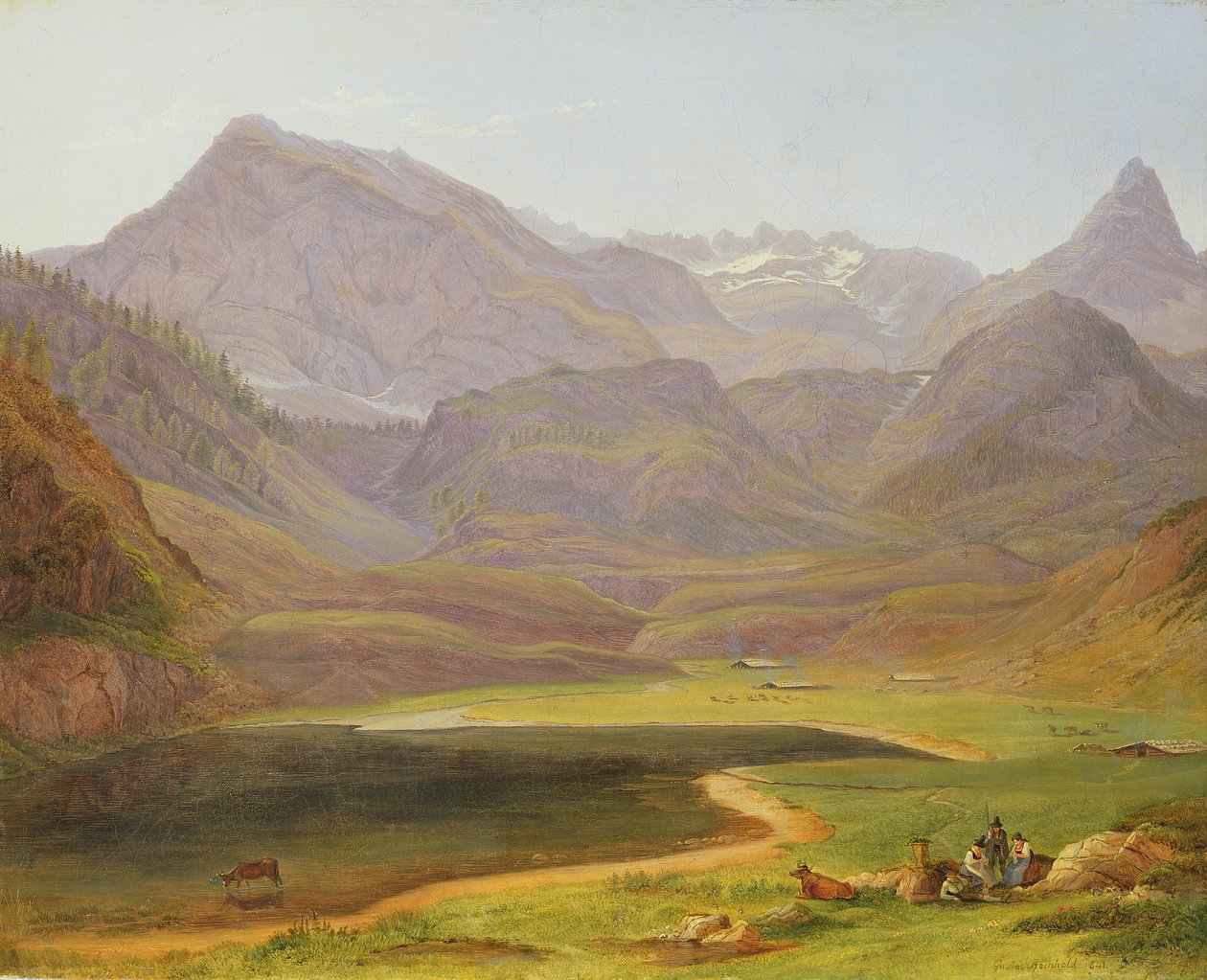 Funtensee，1841年 作者 古斯塔夫·莱因霍尔德