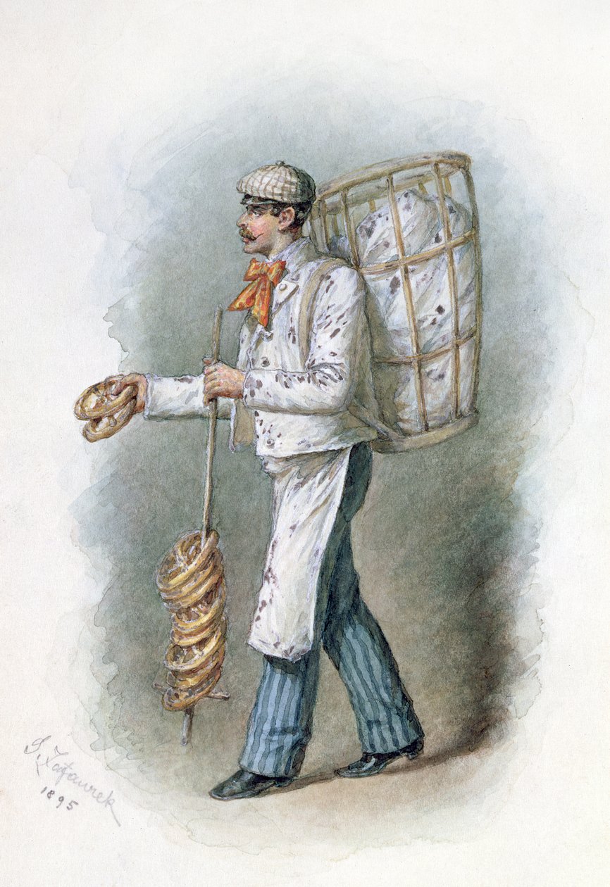 贝克，1895年 作者 古斯塔夫·扎法雷克（Gustav Zafaurek）