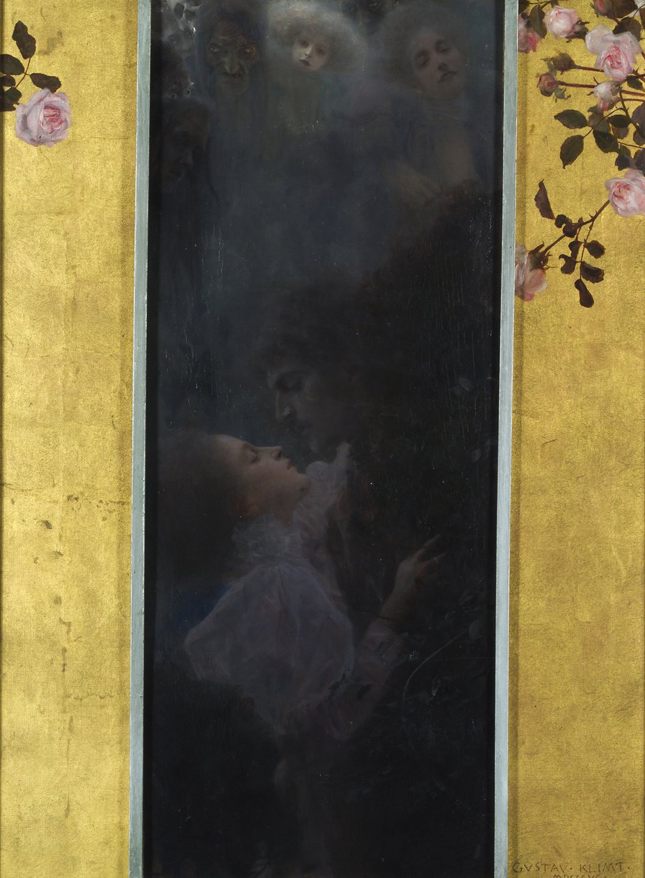 爱的寓言，1895年 作者 古斯塔夫·克里姆特