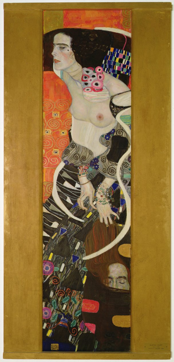 朱迪丝二世（莎乐美） 1909 年（布面油画） 作者 古斯塔夫·克里姆特