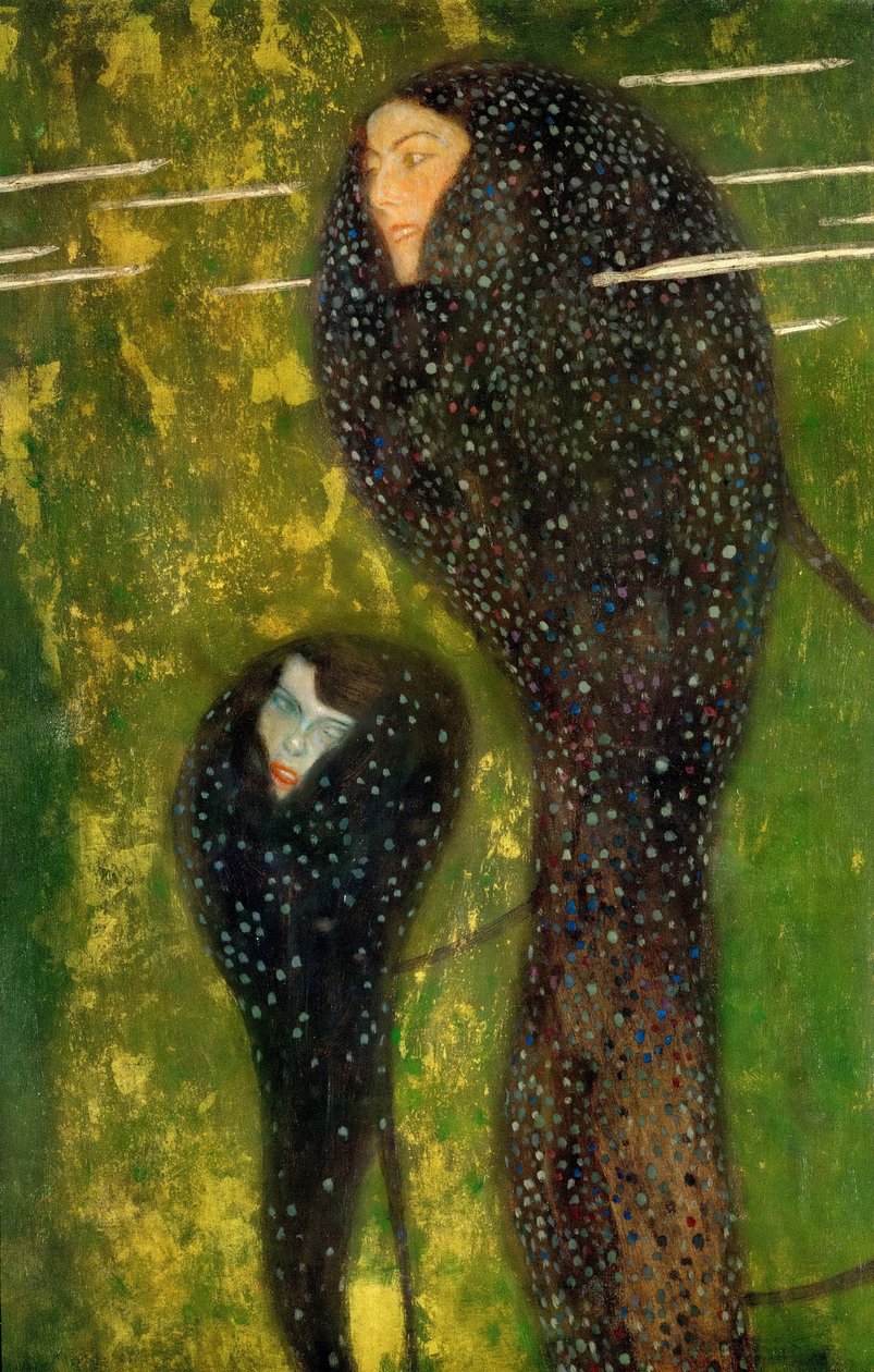 若虫银鱼，1899年 作者 古斯塔夫·克里姆特