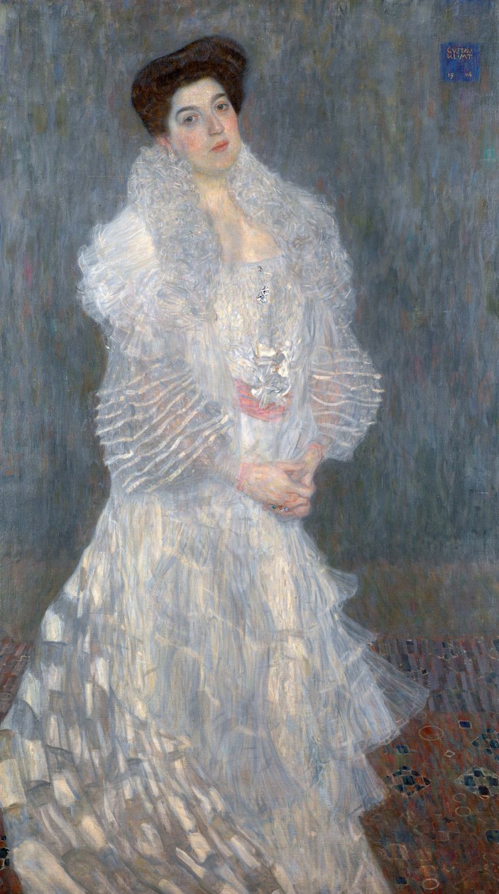 Hermione Gallia（1870-1936）1904年的肖像 作者 古斯塔夫·克里姆特