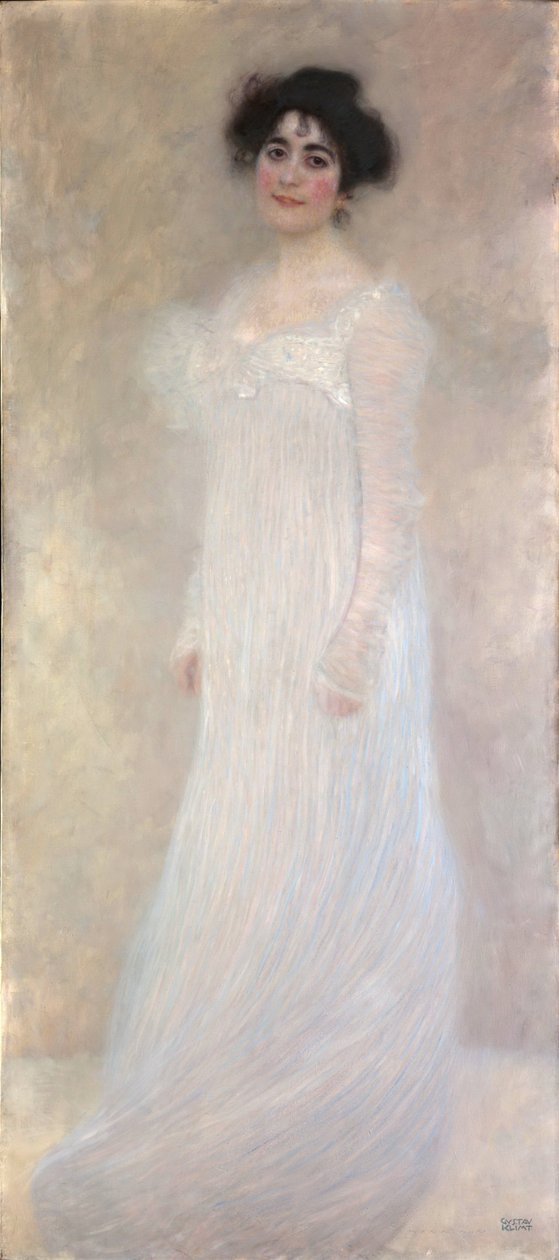 塞雷娜·莱德勒的肖像，1899年 作者 古斯塔夫·克里姆特