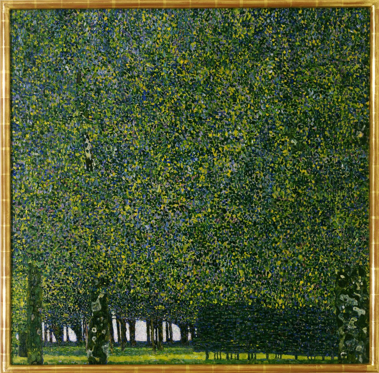 公园，c.1910（布面油画） 作者 古斯塔夫·克里姆特