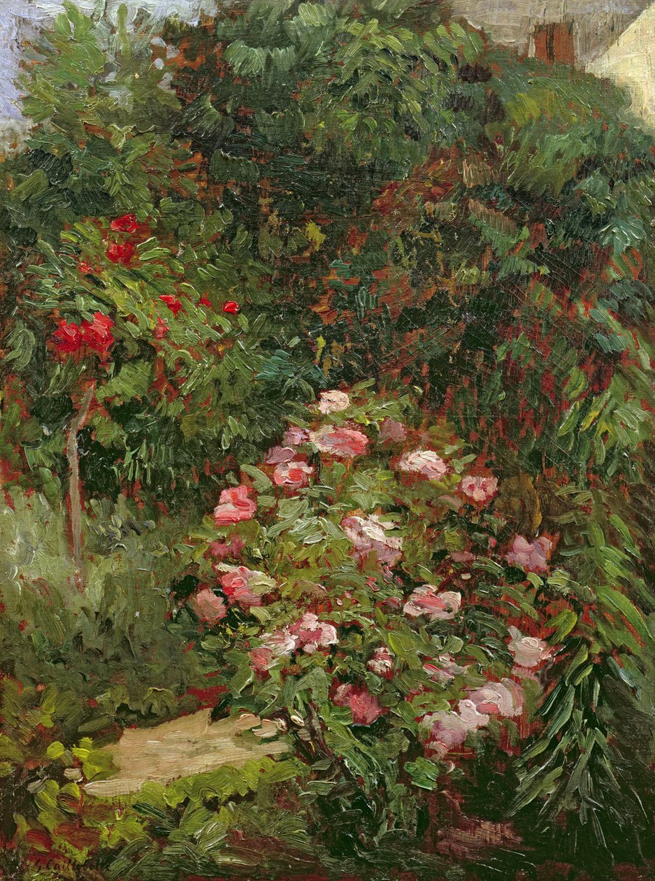 丛生的花朵 作者 古斯塔夫·卡耶博特