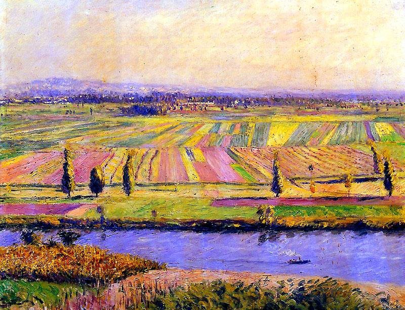 Plaine de Gennevilliers 作者 古斯塔夫·卡耶博特
