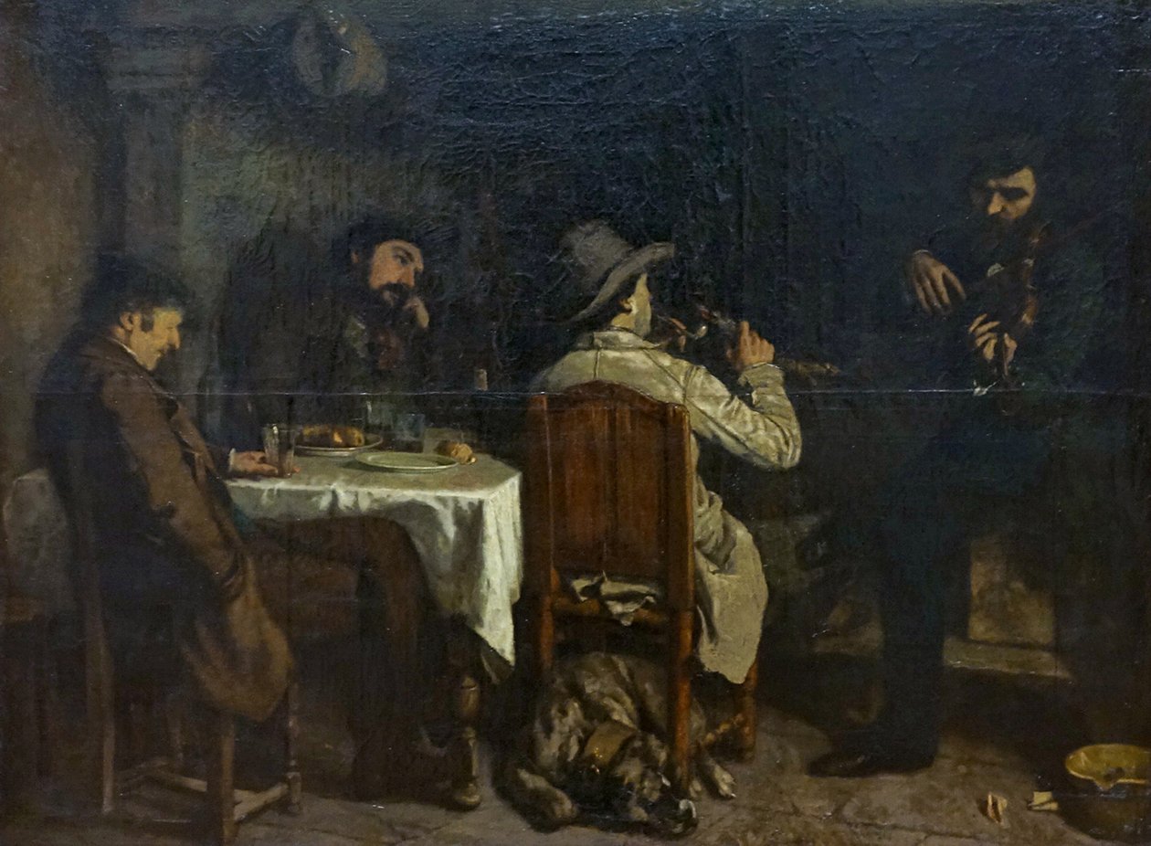 小Pdba courbet ornan 作者 古斯塔夫·库尔贝