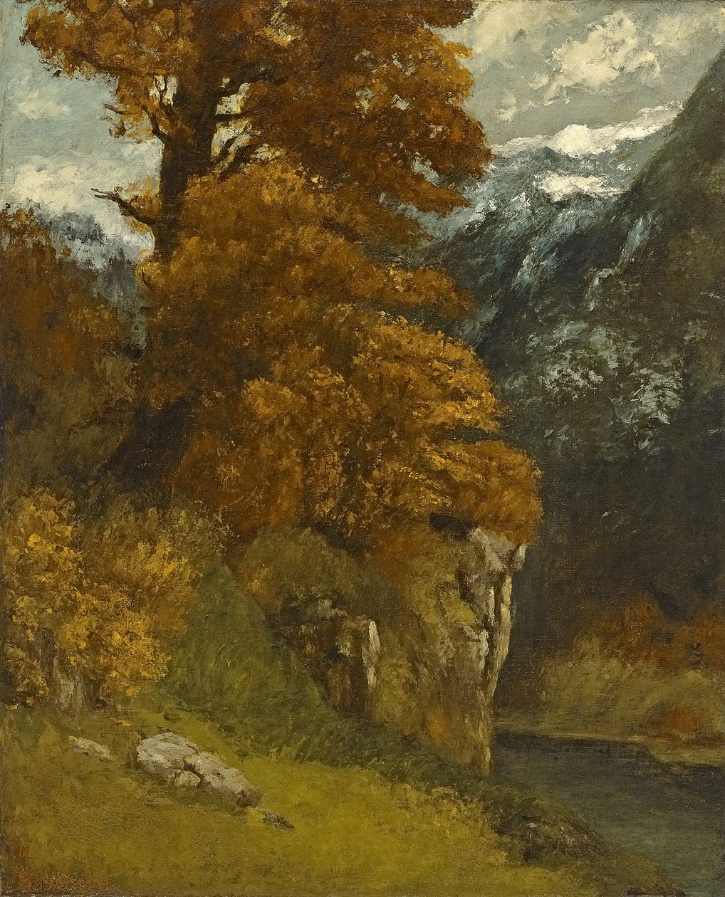 The Ornans，1866年 作者 古斯塔夫·库尔贝