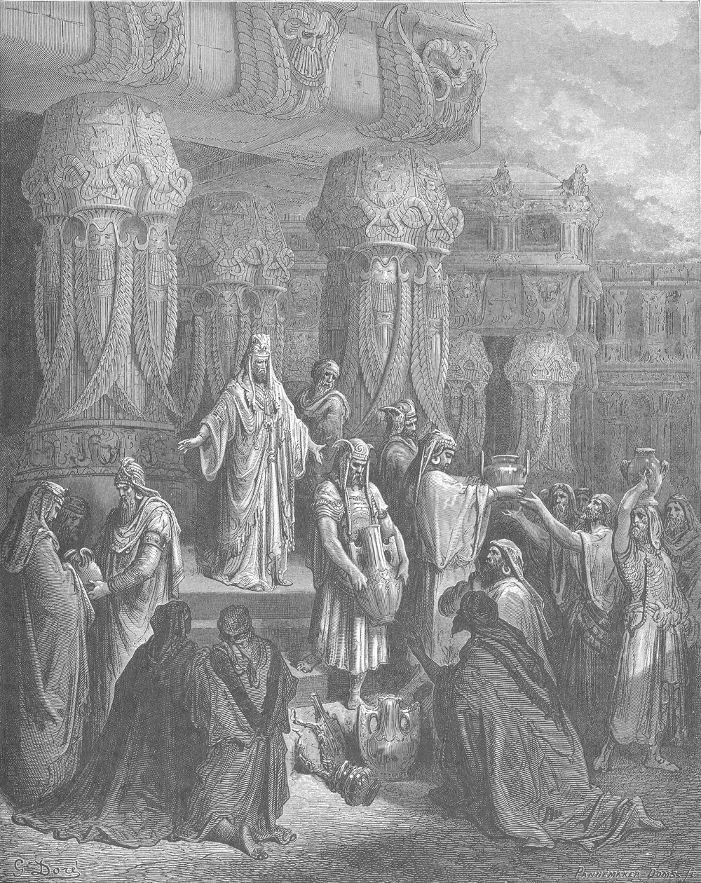 赛勒斯恢复了圣殿的船只 作者 古斯塔夫·多尔（Gustave Dore）