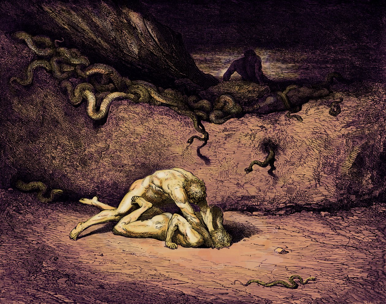 Dante Alighieri The Divine 作者 古斯塔夫·多尔（Gustave Dore）