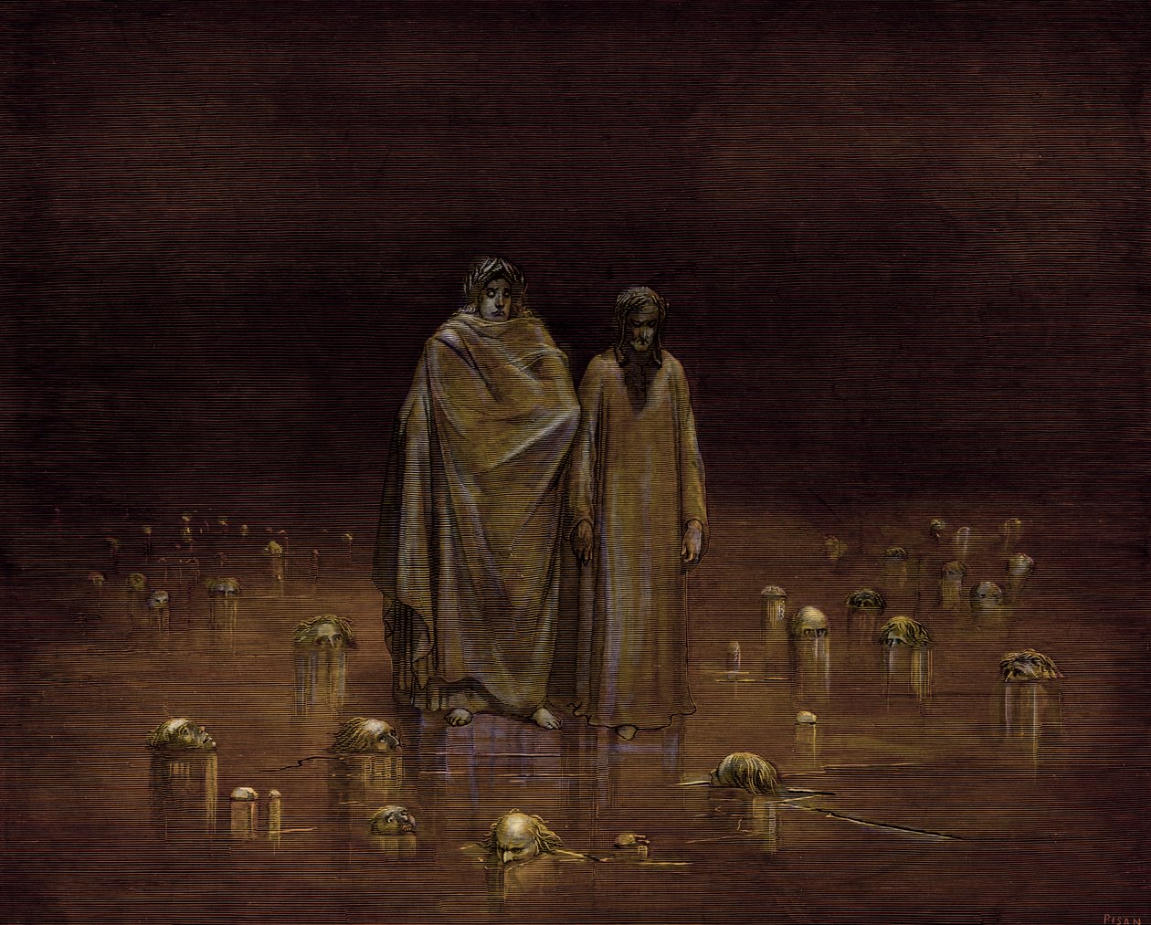 Dante Alighieri The Divine 作者 古斯塔夫·多尔（Gustave Dore）