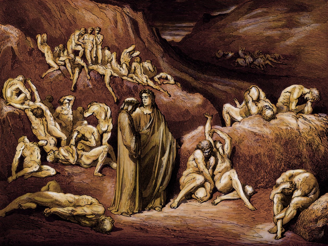 Dante Alighieri The Divine 作者 古斯塔夫·多尔（Gustave Dore）