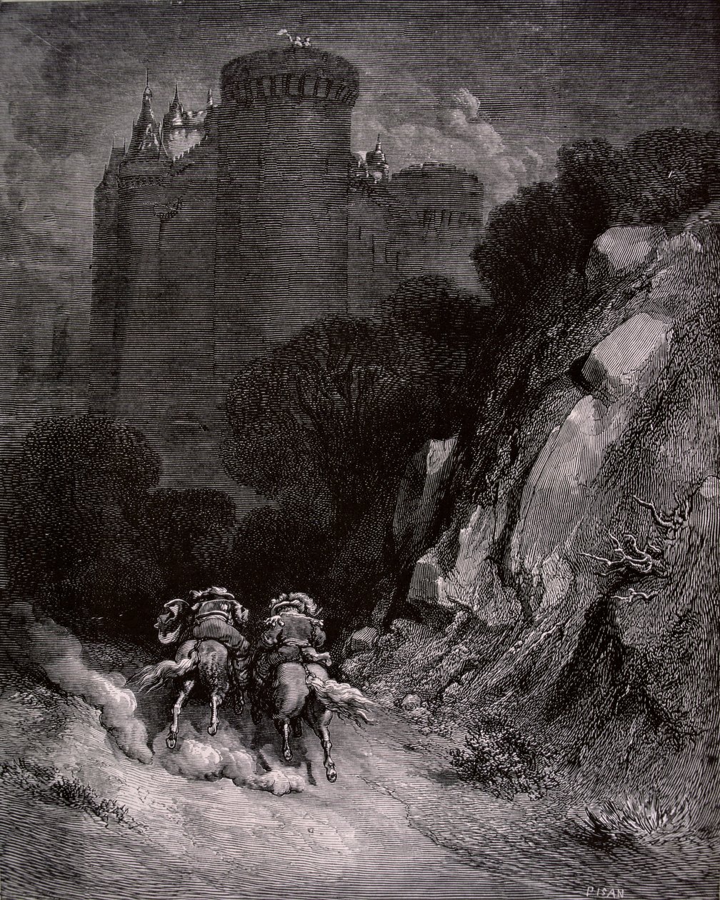 查尔斯·佩罗（Charles Perrault，1828-1703）1893年的“蓝胡子”插图 作者 古斯塔夫·多尔（Gustave Dore）