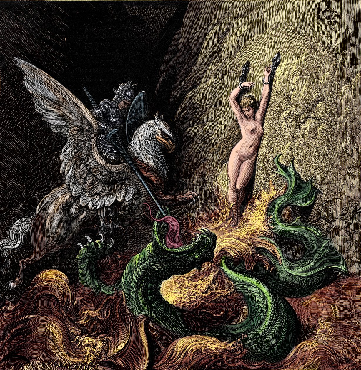奥古斯特弗里奥索由古斯塔夫·多雷演绎 作者 古斯塔夫·多尔（Gustave Dore）