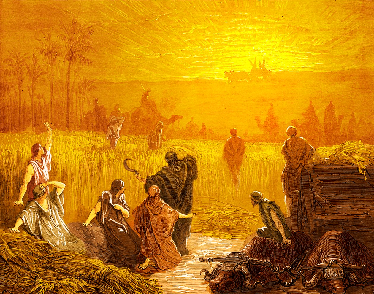 由Doré - 圣经将方舟归还给Beth Shemesh 作者 古斯塔夫·多尔（Gustave Dore）