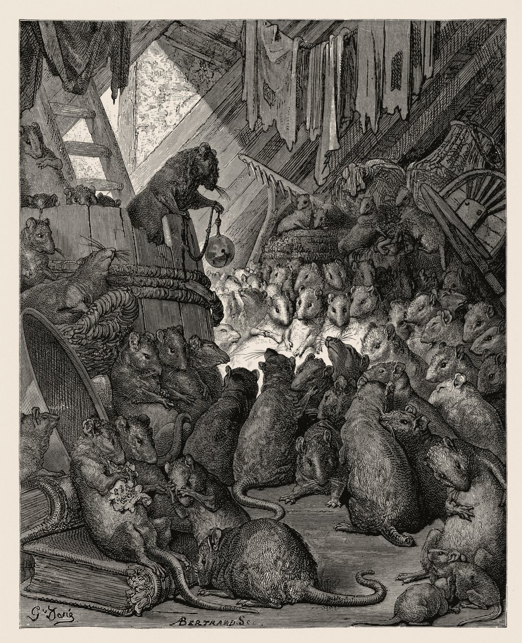 扫描古斯塔夫多瑞雕刻 作者 古斯塔夫·多尔（Gustave Dore）