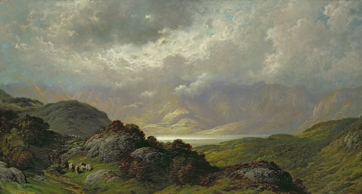 苏格兰风景 作者 古斯塔夫·多尔（Gustave Dore）