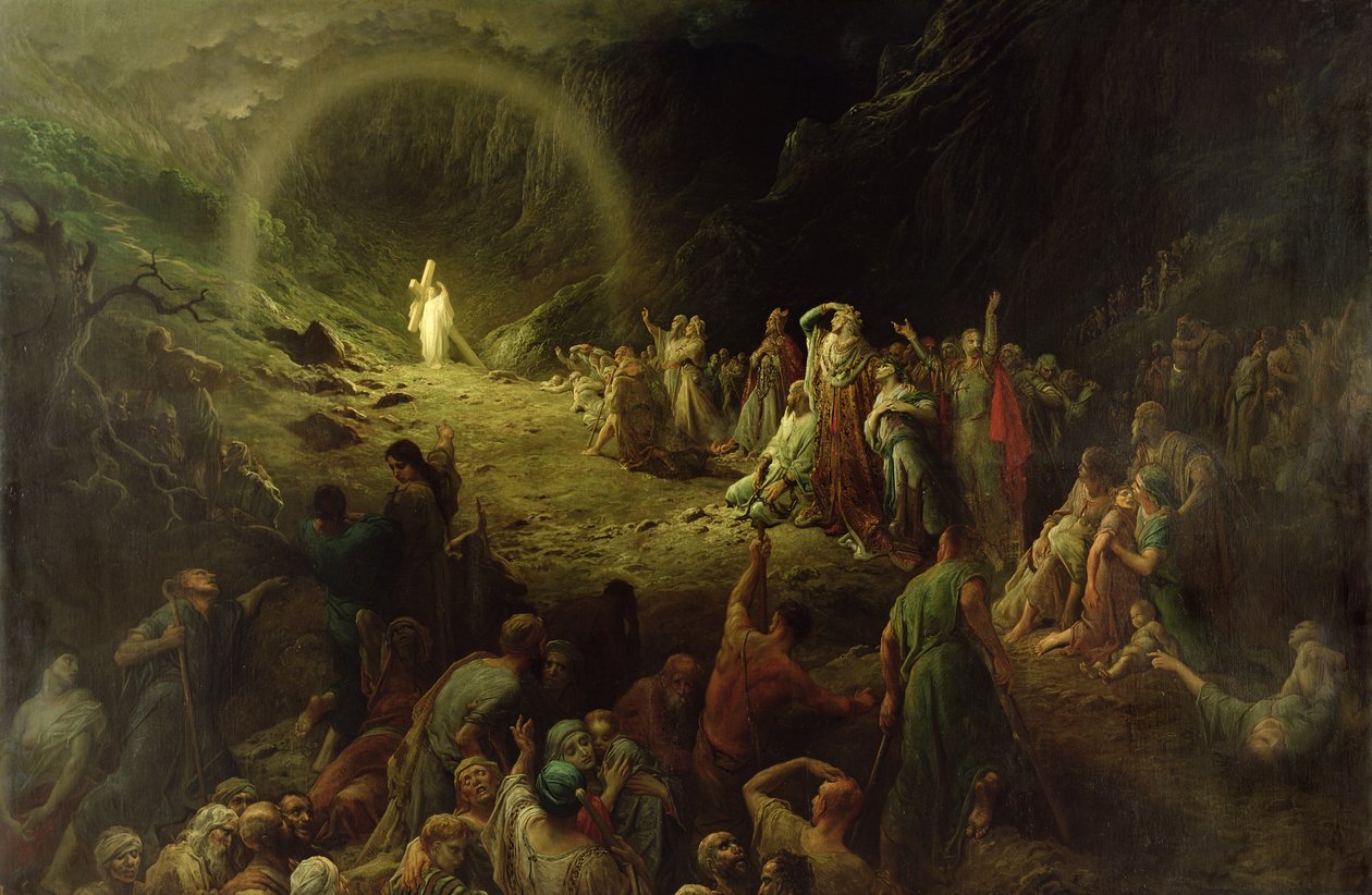 泪谷，1883年 作者 古斯塔夫·多尔（Gustave Dore）