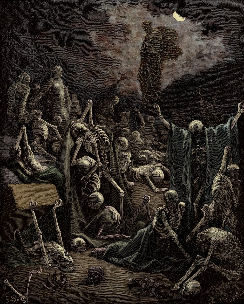 以西结的异象 作者 古斯塔夫·多尔（Gustave Dore）