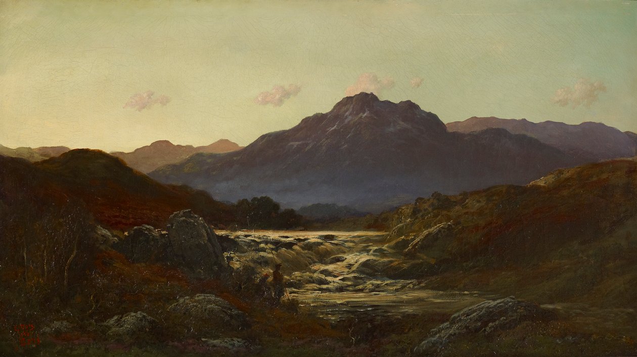 在高地的洪流 作者 古斯塔夫·多尔（Gustave Dore）