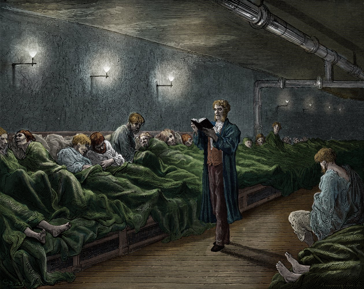 Doré维多利亚时代的伦敦避难所 作者 古斯塔夫·多尔（Gustave Dore）
