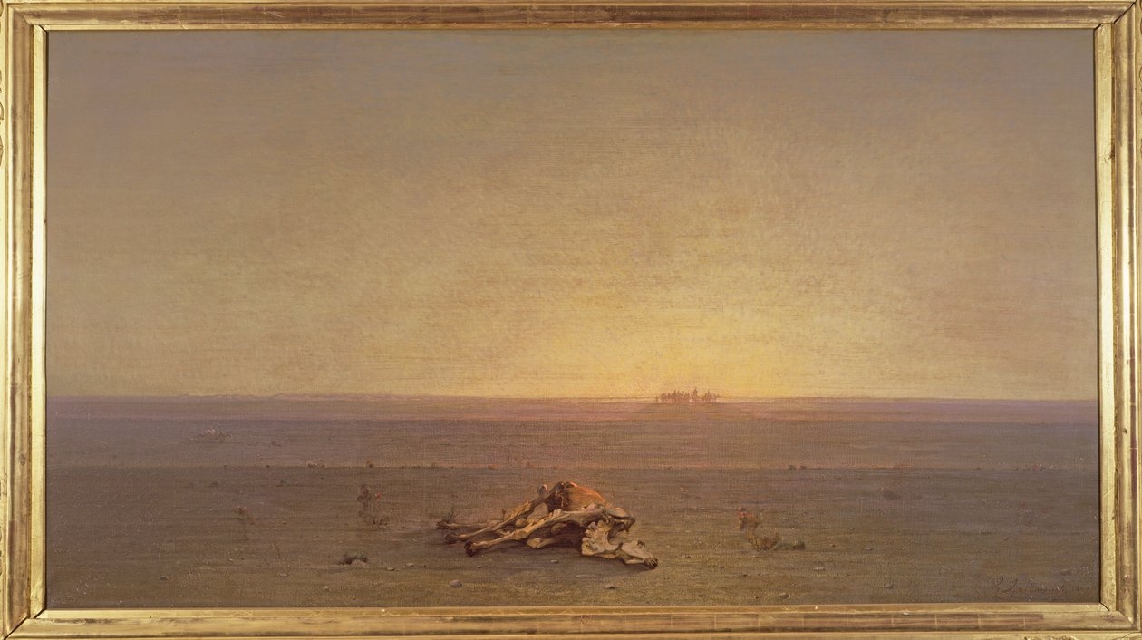 撒哈拉沙漠，或沙漠，1867年 作者 古斯塔夫·纪尧姆
