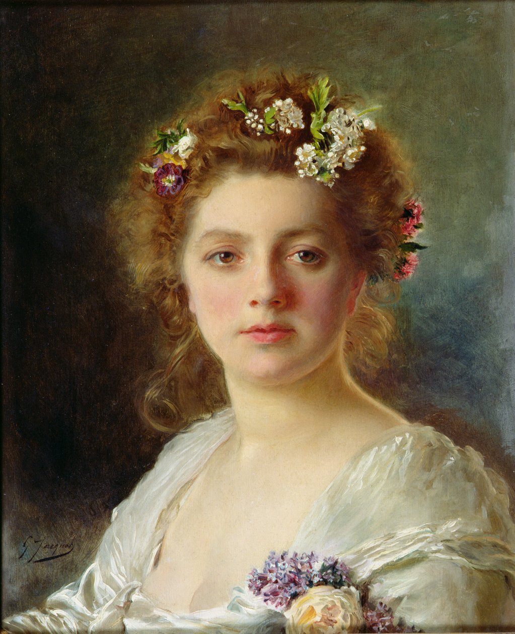 植物群 作者 古斯塔夫·雅克（Gustave Jacquet）