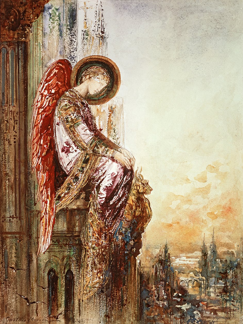 天使旅行者 作者 古斯塔夫·莫罗（Gustave Moreau）