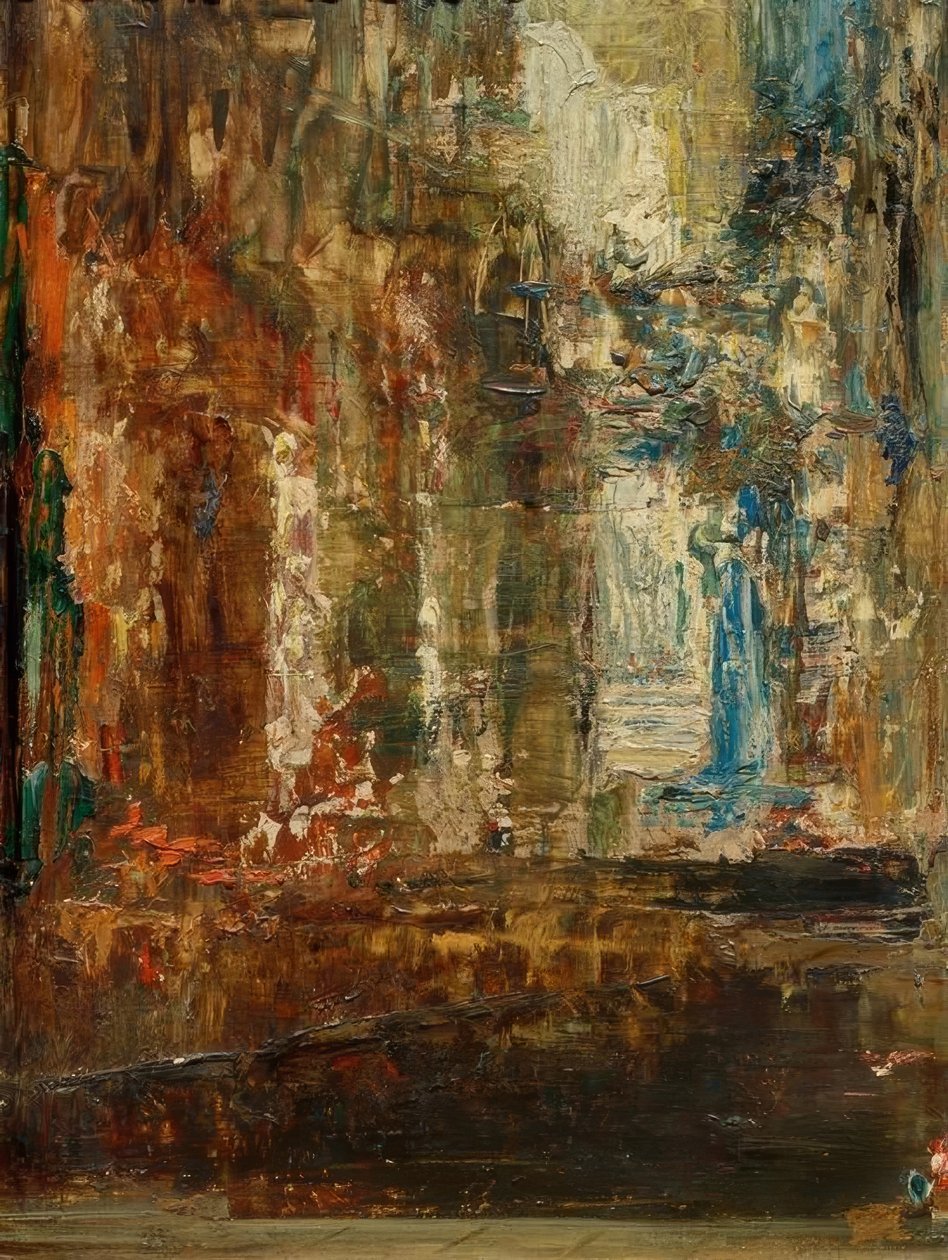 素描 作者 古斯塔夫·莫罗（Gustave Moreau）