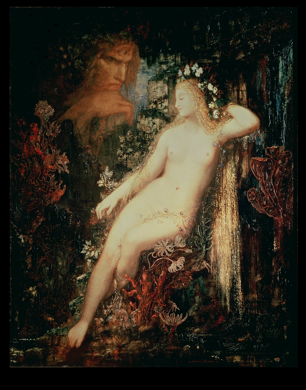 Galatea，1880-81 作者 古斯塔夫·莫罗（Gustave Moreau）