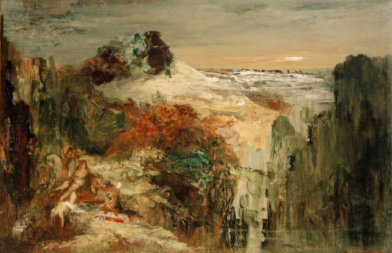 托米里斯和赛勒斯 作者 古斯塔夫·莫罗（Gustave Moreau）