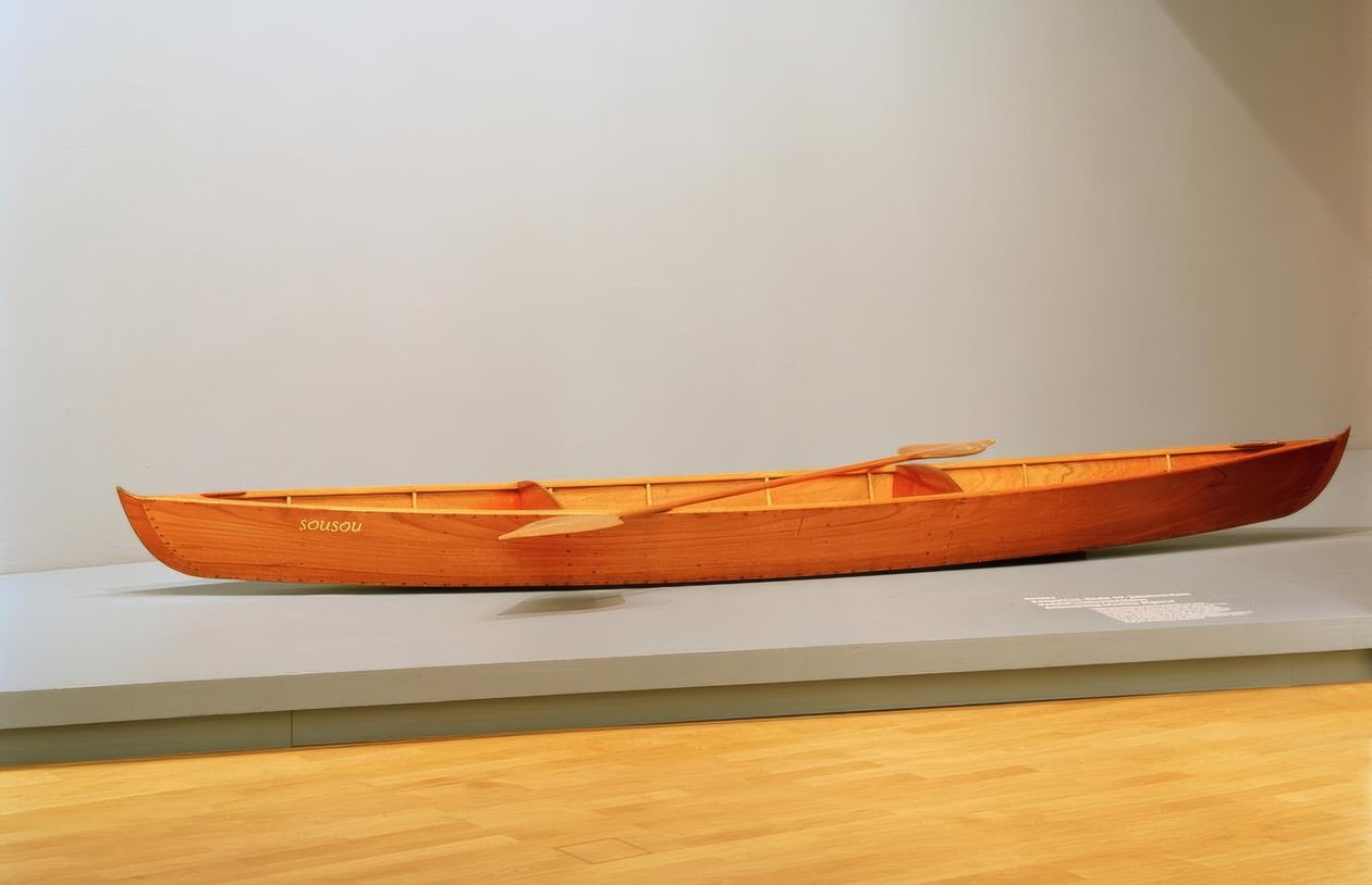 划船 G. Caillebotte（？），照片 作者 古斯塔夫·卡耶博特