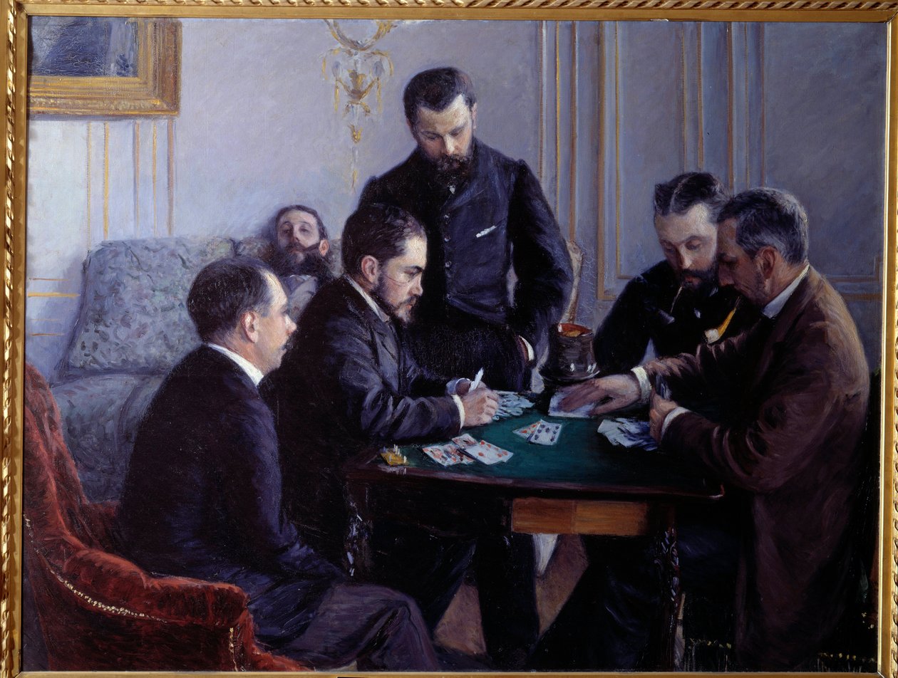 围攻部分。 古斯塔夫·卡耶博特 (Gustave Caillebotte) 的绘画 (1848-1894) 作者 古斯塔夫·卡耶博特