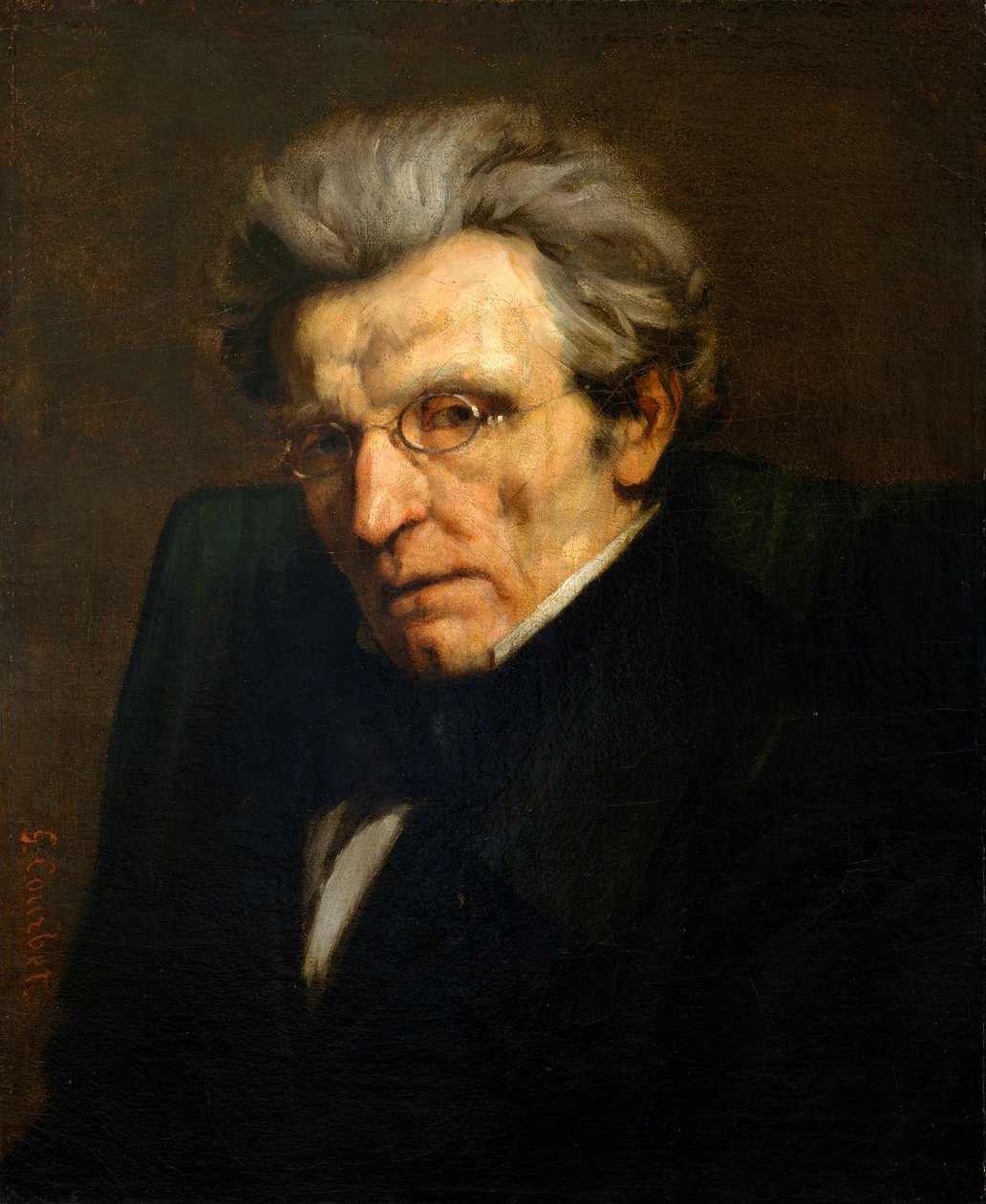 查尔斯·瑞斯（Charles Suisse），1861年。 作者 古斯塔夫·库尔贝