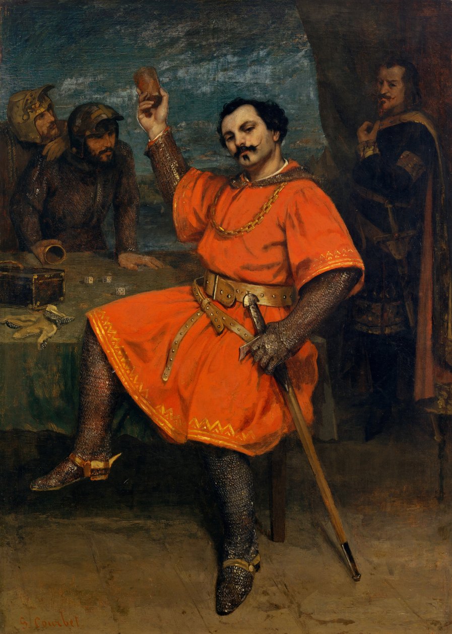 Louis Gueymard 1822-1880作为Robert le Diable，1857年。 作者 古斯塔夫·库尔贝