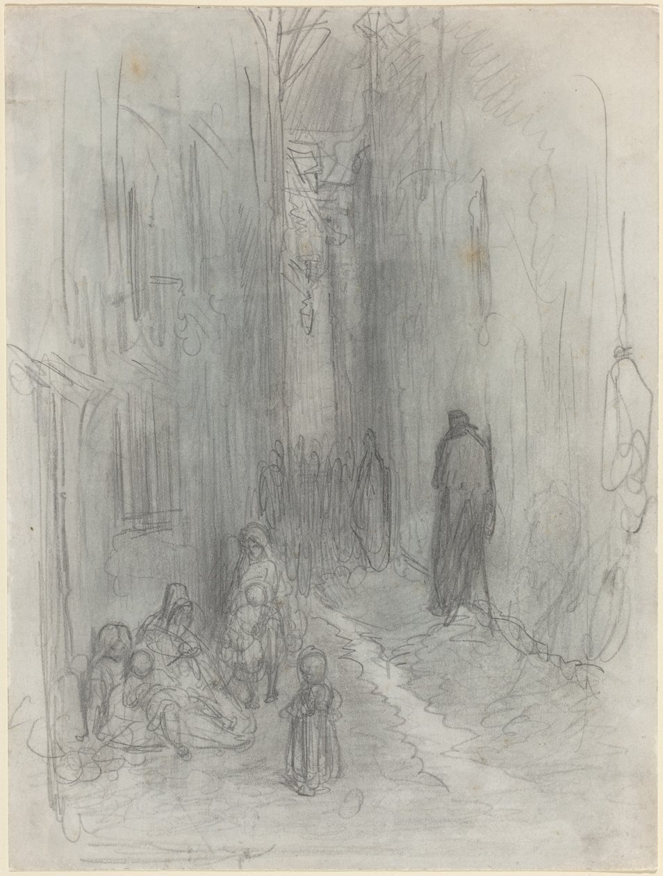 伦敦的后街 作者 古斯塔夫·多尔（Gustave Dore）