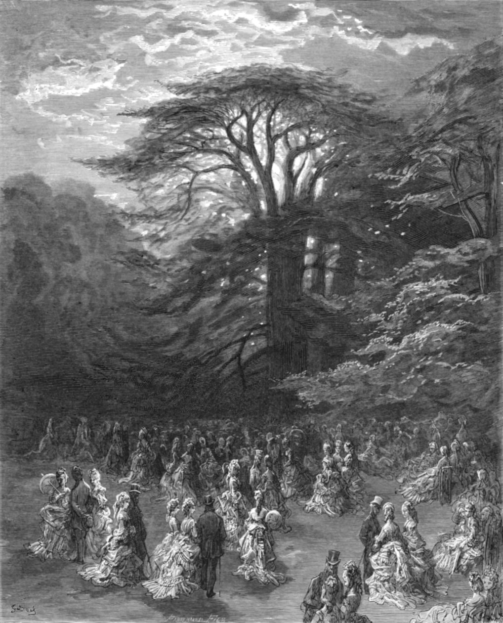 奇斯威克庆典》，1872年。   作者 古斯塔夫·多尔（Gustave Dore）