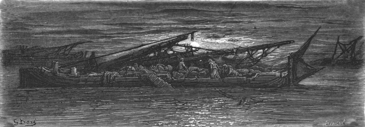 桥梁之间》，1872年。   作者 古斯塔夫·多尔（Gustave Dore）