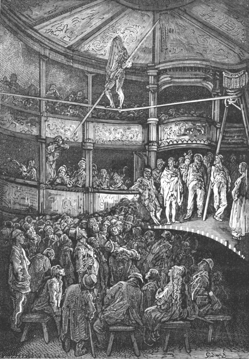 布隆丹在肖尔迪奇》，1872年。   作者 古斯塔夫·多尔（Gustave Dore）