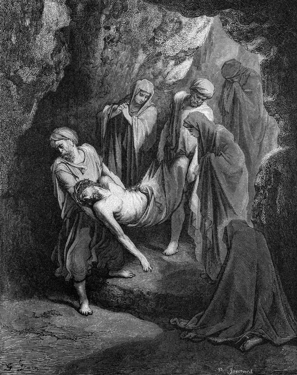 耶稣的葬礼 作者 古斯塔夫·多尔（Gustave Dore）