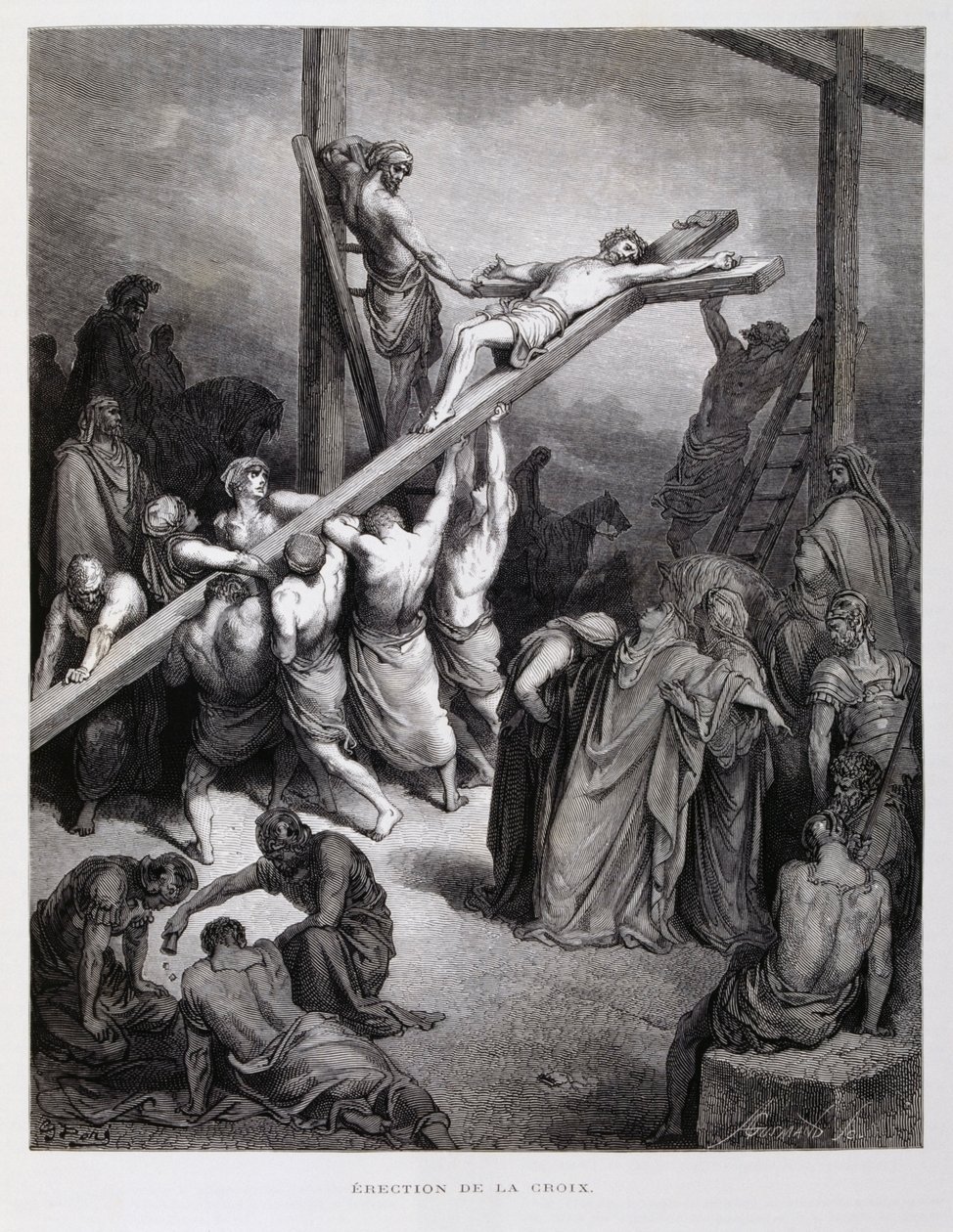 被钉十字架的基督，多尔圣经插图 作者 古斯塔夫·多尔（Gustave Dore）