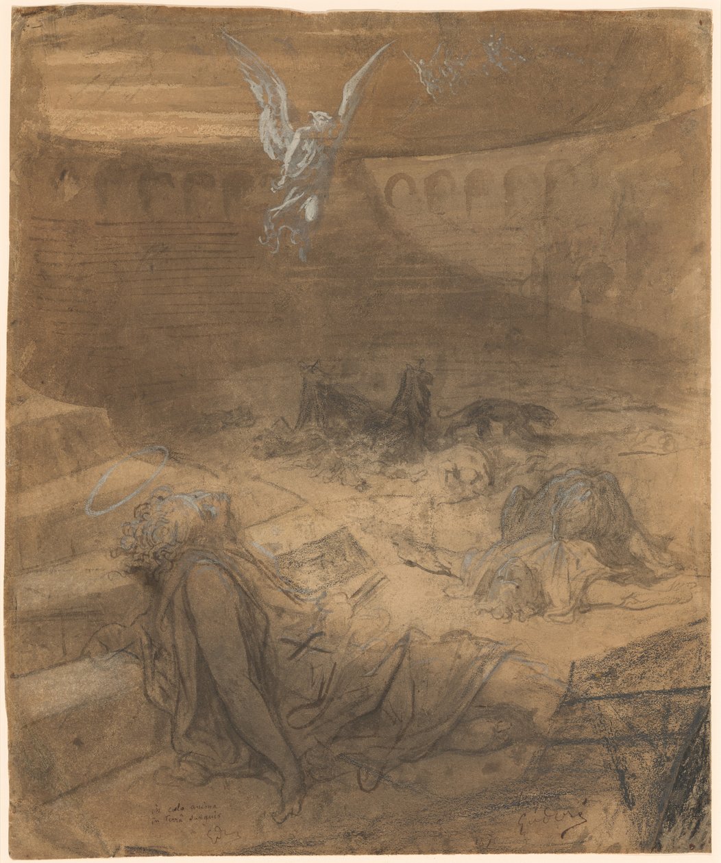 基督教殉道者 作者 古斯塔夫·多尔（Gustave Dore）